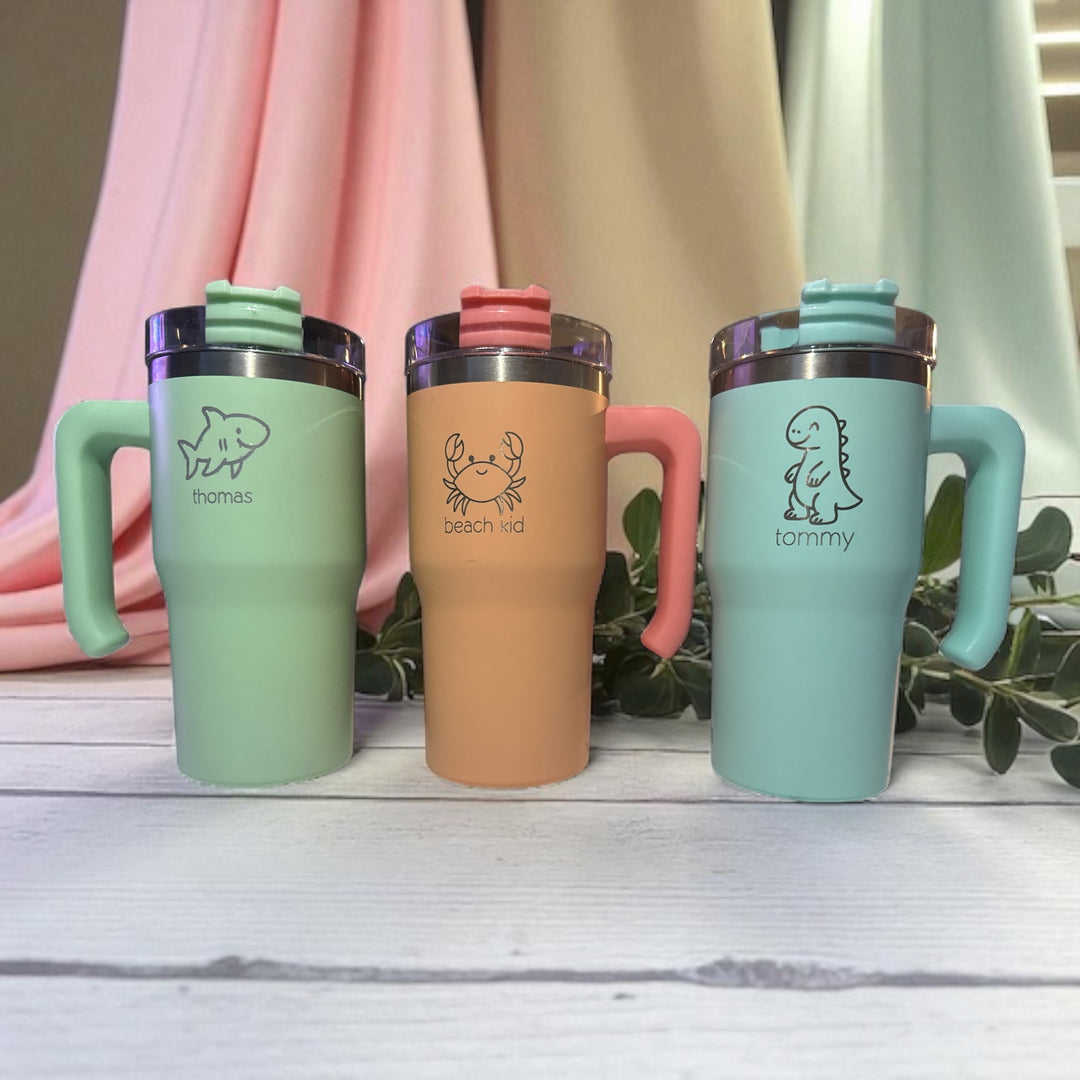 Little Sipper: 20oz Customizable Stainless Steel Tumbler